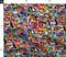 Lgbtqia Pride Flag Queer Rainbow Diversity Lgbtq Community Inclusive Love Parade Gay People Faces Gender Nonbinary Trans Small Scale Custom Printed Fabric by Spoonflower Various Fabrics by the Yard or Fat Quarter